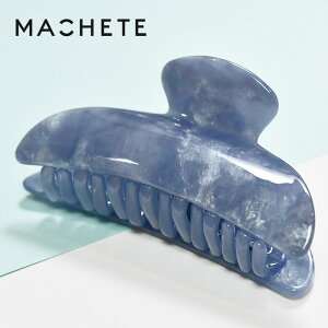 �y�ē��ׁz��MACHETE�� �}�V�F�b�g �u���[ �O���[ �F�� �R�X�� ���_ �j���A���X�J���[ �w�A�N���b�v �o�i�i�N���b�v �o���X �N���b�v ������ �܂Ƃߔ� �w�A�A�N�Z�T���[ Midi Heirloom Claw (Cosmic Blu