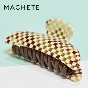 �yGISELe �G���f�ځz�y�ē��ׁz��MACHETE�� �}�V�F�b�g �`�F�b�N�� �u���E�� �w�A�N���b�v �o�i�i�N���b�v �o���X �N���b�v ������ �܂Ƃߔ� �w�A�A�N�Z�T���[ (Checker) ���f�B�[�X �M�t�g ���b�s