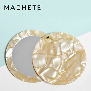 �y�Җ]�̍ŐV��z��MACHETE�� �}�V�F�b�g �x�[�W�� �V�F�� �j���A���X�J���[ ���E���h �T�[�N�� �X���C�h �� �~���[ �� �������� �苾 �R���p�N�g �n���h�~���[ Circle Mirror (Sand Shell) ���f�B�[�X