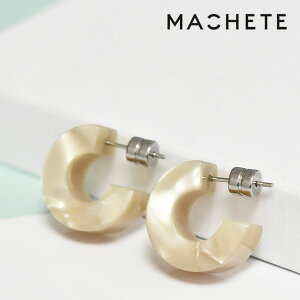 yҖ]̍ŐVzMACHETE }VFbg x[W X[L[ {[ t[v sAX STCY Muse Earrings (Sand Shell) fB[X Mtg bsO