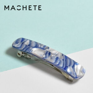 �y�Җ]�̍ŐV��z��MACHETE�� �}�V�F�b�g �u���[ �V�F�� �F �o���b�^ �N���b�v ������ �܂Ƃߔ� �w�A�A�N�Z�T���[ No.3 Heirloom Clip (Blue Shell) ���f�B�[�X �M�t�g ���b�s���O