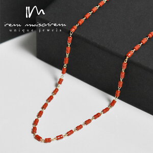 yҖ]̍ŐVzmaison irem ] AC  r[Y  bh lbNX S[h Beat it Necklace (Red) fB[X Mtg bsO