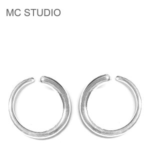 �y�Җ]�̍ŐV��z��MC STUDIO�� �G���V�[�X�^�W�I �T�[�N�� �� �X�^�b�Y �s�A�X �V���o�[ SV925 Circle Earrings (Silver) ���f�B�[�X �M�t�g ���b�s���O