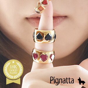 �yOggi GISELe �G���f�ځz�y�ē��ׁz��Pignatta�� �s�j���b�^ �S3�F �n�[�g ���`�[�t �V�R�� �n�C�h���X�g�[�� �S�[���h �����O �o���G�R�A EVA Heart Ring ���f�B�[�X �M�t�g ���b�s���O