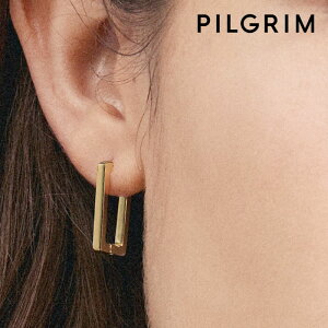 yҖ]̍ŐVzPILGRIM sO N^O ` t[v sAX ܂ S[h FEEL Earrings (Gold) fB[X Mtg bsO