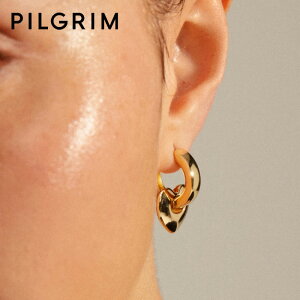 yēׁzPILGRIM sO n[g `[ 2WAY t[v sAX ܂ S[h IOKASTE Earrings (Gold) fB[X Mtg bsO