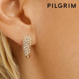 yҖ]̍ŐVzPILGRIM sO n[g Op gCAO  rW[ vVIT NX^ t[v sAX S[h SOUL HOOP Earrings (Gold) fB[X Mtg bsO