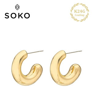 yCLASSY GfځzyēׁzSOKO \R {[ C Ղ L t[v sAX S[h 24dグ Chunky Dash Hoops (Gold) fB[X Mtg bsO
