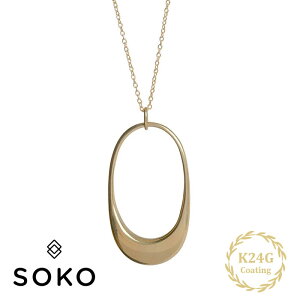 �yCLASSY STORY GISELe Oggi LEE �G���f�ځz�y�ē��ׁz��SOKO�� �\�R �ȉ~�` �I�[�o�� ���[�W �T�[�N�� �����O �����O �l�b�N���X �y���_���g 24�� �R�[�e�B���O (Gold)