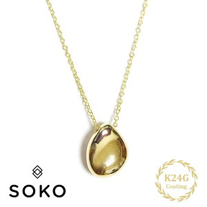 �yCLASSY STORY GISELe LEE �G���f�ځz�y�ē��ׁz��SOKO�� �\�R �`���[�� �X�g�[�� �����O �l�b�N���X 24�� �S�[���h �R�[�e�B���O JIWE NECKLACE (Gold)