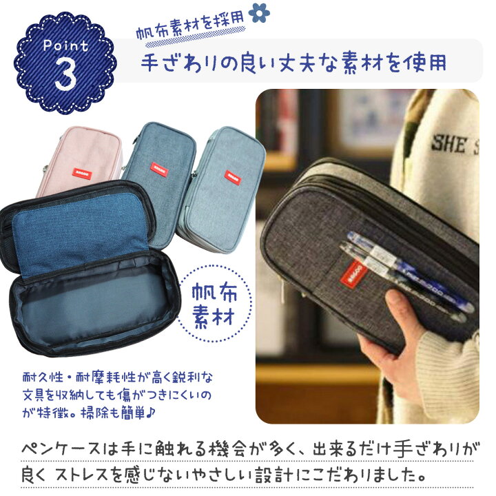 楽天市場 お買物マラソン期間楽p5倍 ペンケース マチ大容量 筆箱 ふで箱 男の子 女の子 小学生 中学生 高校生 男子 女子 おしゃれ 学生 学校 学生 文房具 筆記用具 子供 かわいい 無地 シンプル 小物 メンズ レディース ポーチ 文具 ふでばこ 子供会 ギフト