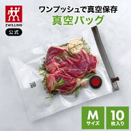 【公式】*ポンプ別売り* フレッシュ&セーブ 真空保存バッグ Mサイズ 10枚セット 保存容器 食品保存 常温…