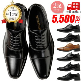 ビジネスシューズ メンズ 革靴 2足セット 軽い 軽量 ソフトインソール 幅広 3E相当 プレーントゥ ストレートチップ スワールモカ ビット ローファー ドレスシューズ 紳士靴 コスパ 就活