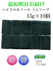 スキンピールバー ミニソープ 黒15g×10個 Skin Peel Bar サンソリット