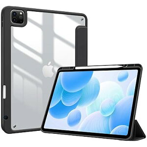 iPad Pro 12.9 �P�[�X ��6/5/4/3����ɓK�p�i2022 2021 2020 2018) ���� �N���A�o�b�N�J�o�[ �y�����[ ��