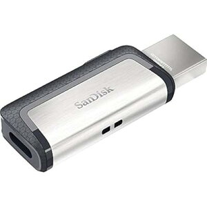 �y128GB�z �T���f�B�X�N USB�������[ USB3.1�Ή� Type-C �� Type-A�f���A���R�l�N�^���� R:150MB/s �C�O