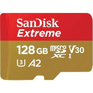 �y �T���f�B�X�N �z microSD 128GB UHS-I U3 V30 �����ő�90MB/s Full HD & 4KExtreme SDSQXAA-128G-GH3MA �V�p�b