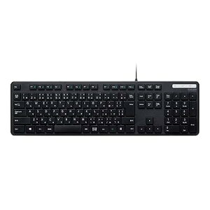 �L�[�{�[�h �L�� �����u���� ���^ �t���L�[�{�[�h �u���b�N TK-FCM108XBK