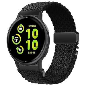 20mm ���v�o���h Garmin Vivoactive 6/5/3/Forerunner 570 42mm/165/165 Music/Approach S44/S50 �Ή� �����x���g �ւ�
