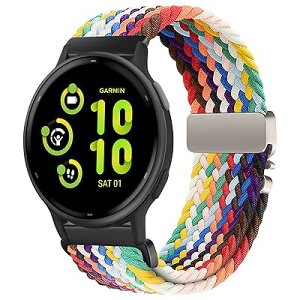 20mm ���v�o���h Garmin Vivoactive 6/5/3/Forerunner 570 42mm/165/165 Music/Approach S44/S50 �Ή� �����x���g �ւ�