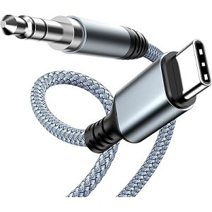 AUX�P�[�u�� �^�C�vc USB C to 3.5mm �e���I�P�[�u�� �����ϊ��P�[�u�� DAC���� �n�C���]���� Type C