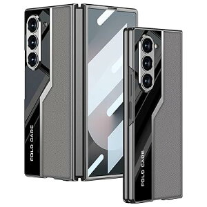 For Galaxy Z Fold6 �P�[�X �q���W�ی� ���b�L�����U�[�f�� �M�����N�V�[ Z Fold6 �p �X�}�z�P�[�X