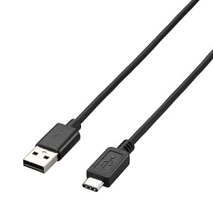 USB�P�[�u�� Type C (USB A to USB C) 1.5m USB2.0���� 3A�o�� �ő�480Mbps �u���b�N U2C-AC15BK