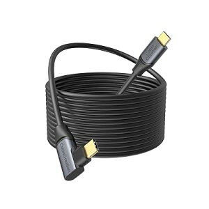Quest 2 link�Ή� �P�[�u�� 5M, Oculus link�K�p �P�[�u��, USB-C to USB-C �P�[�u�� 5 Gbps�f�[�^�]�� iPhone