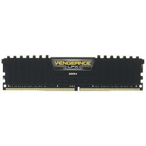 DDR4 �f�X�N�g�b�vPC�p ���������W���[�� VENGEANCE LPX Series �u���b�N 16GB×2���L�b�g CMK32GX4M2A2666C1