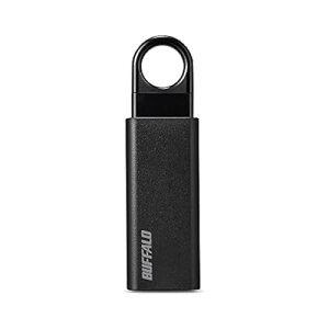 BUFFALO �m�b�N�X���C�h USB3.1(Gen1) USB�������[ 64GB �u���b�N RUF3-KS64GA-BK