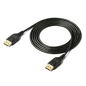 DisplayPort �P�[�u�� 1.4�K�i 2m 8K/60Hz�E4K/120Hz HDR10�Ή� �f�B�X�v���C�|�[�g DP�P�[�u�� 500-KC025-20