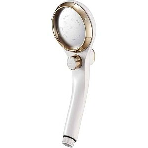 �A�W���X�g�V�����[�w�b�h �茳�{�^���Ő������߂ƈꎞ�~�� �ߐ����� �S�[���h PS3032-80XA-GP