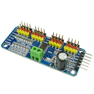 PCA9685 16�`�����l�� 12-�r�b�g PWM Servo ���[�^�[ �h���C�o�[ IIC ���W���[�� Arduino�ɑΉ� ���{�b