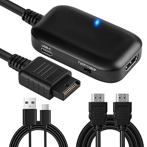PS1/PS2 HDMI �ϊ� �R���o�[�^�[ 1080P(16:9) / 720P(4:3) �ؑ֏o��(1.5M HDMI�ڑ��P�[�u�����t�����܂�)�v