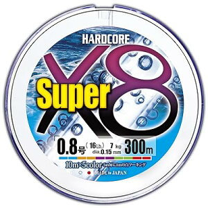 PE���C�� �ނ莅 HARDCORE �X�[�p�[ X8 �y ���C�� �ނ胉�C�� �ދ� �����x �����x �z 0.8�� 300m 5�F