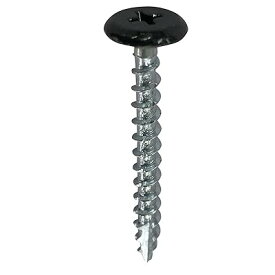 (DAIDOHANT) 木工用造作ビス おさえ上手 (頭色黒) (呼び径d) 4.2 x (長さL) 40mm ワッシャーヘッド[鉄/