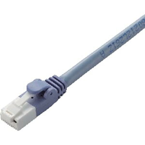 LAN�P�[�u�� CAT6 3m �c�����܂�Ȃ� �ܐ܂�h�~�R�l�N�^ �ȈՃp�b�P�[�W RoHS�w�ߏ��� �u���[ LD