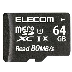 microSD 64GB �}�C�N��SD�J�[�h UHS-1 U1 microSDXC IPX7 MF-AMS064GU11