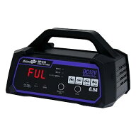 全自動パルスバッテリー充電器 (バイク~普通自動車・小型農機) 12V専用 Plus定格6.5A バッテリ
