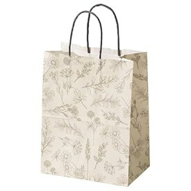 紙袋 ベルプランツペーパーバッグ 22×29×14cm ナチュラル 5枚 AM-BEP-3P