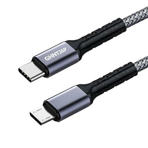 Micro USB Type-C �P�[�u�� 2M USB C to Micro USB OTG�P�[�u�� �}�C�N��usb �^�C�vc USB2.0�f�[�^�]�� �����[�d MacBook/Pixel/Galaxy���̑���Android�f�o�C�X�ɑΉ� �S2�F �S4�T�C�Y