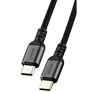 USB Type C �P�[�u�� 2m 100W PD�Ή� �����[�d �f���h�~ ���ϋv �i�C�������b�V�� �y MacBook/iPad/Galaxy/Android �X�}�z �^�u���b�g ���Ή� �z �u���b�N �yiPhone 16 �V���[�Y �Ή��� �S1�F �S2�T�C�Y �S1��