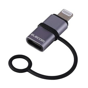 USB C to Lightning �ϊ��A�_�v�^ 60W USB PD�Ή� �}���[�d �f�[�^�]�� (�����E�f���ϊ��s��) iPhone/iPad �V���R���o���h�t���yMfi���K�i�z [USB OTG��Ή�] �V���o�[ MPA-CFLMECSV