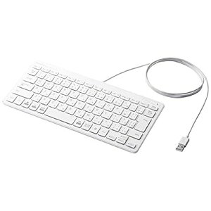 �L�[�{�[�h �L�� �p���^�O���t �~�j�L�[�{�[�h �z���C�g TK-FCP096WH