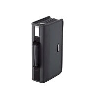 DVD CDケース ウォレット ファスナー付 320枚収納 CCD-SS320BK 全3サイズ