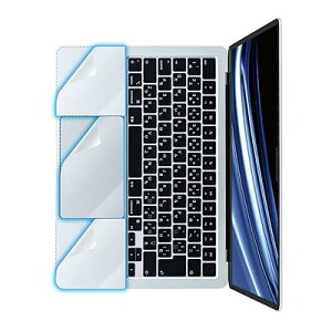 MacBook Air 13.6�C���` M2�`�b�v���ڃ��f��2022�p �L�Y�h�~ �g���b�N�p�b�h�ی�t�B���� �p�[�����X�g�ی�t�B���� �X�L���V�[�� �R�� �w��h�~ �X���[�X�R�[�g �G�A�[���X���H PKT-MBA1322 �N���A
