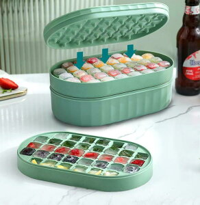 製氷皿 (シリコン) 製氷機セット 家庭用 アイストレー (四角氷 / 36個)