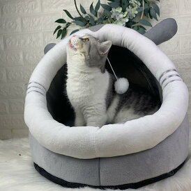キャットハウス暖かい猫ベッド（Lサイズ）