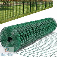 SALE【一年保証】【2026新登場】簡単金網フェンス 高い1m/1.2m1.5m/1.8m ワイヤー直径2.4mm メッシュ穴6c…