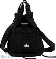 SALE！【2026新登場】【 SALE】【★人気商品★】[Alo Yoga] ショルダーバッグ ポーチ ナイロン BK/BR